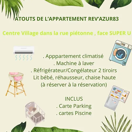 Lägenhet Rev'azur T1 - Vue - Grande Terrasse *
