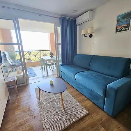 Appartement Rev'azur T1 - Vue - Grande Terrasse *