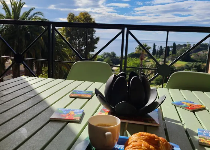Appartement Rev'azur T1 - Vue - Grande Terrasse